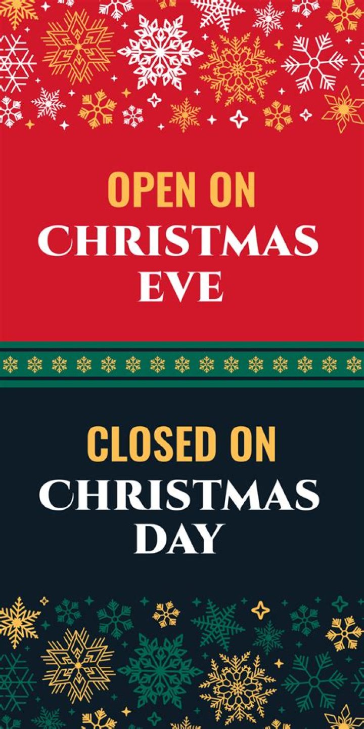 Are most companies closed on Christmas Eve?