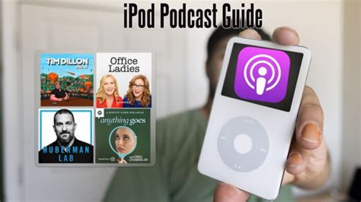 Can you download podcasts to iPod?