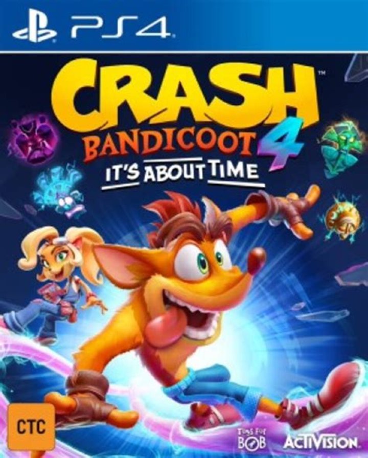 Can you play Crash Bandicoot on ps4?