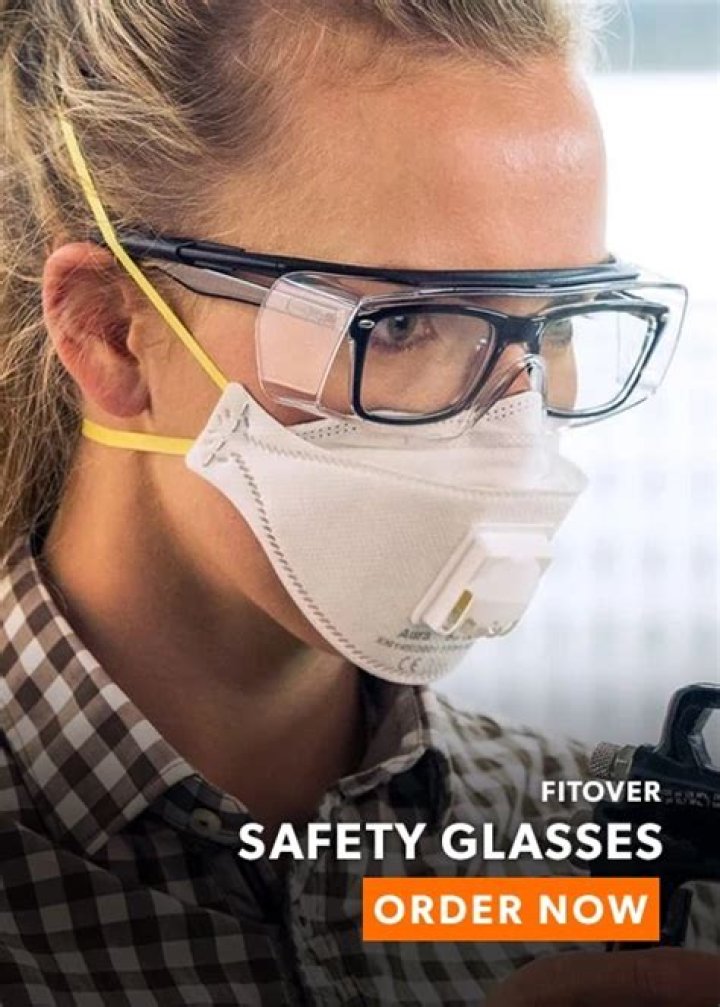Do you have to wear safety glasses if you wear glasses?