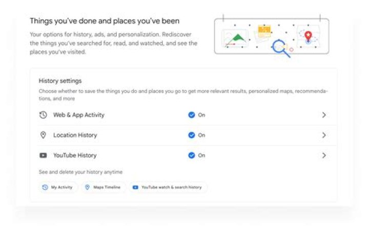 Does Google save my data?
