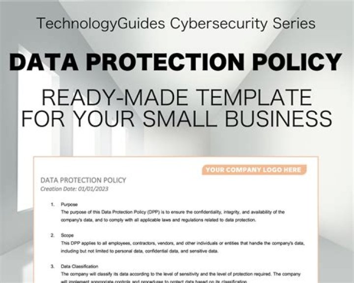 Does my company need a data protection policy?