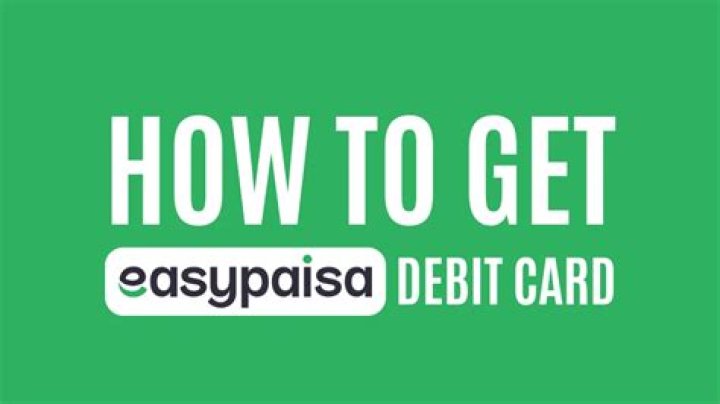 How can I get easypaisa MasterCard?
