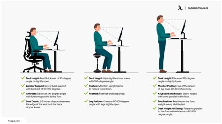 How can I lower my standing desk?