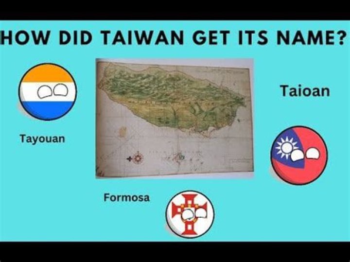 How did Taiwan get its name?