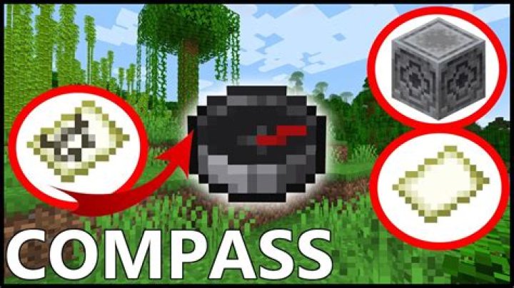 How do compasses work in Minecraft?