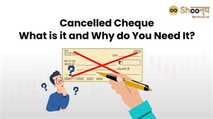 How do I cancel a Cheque?