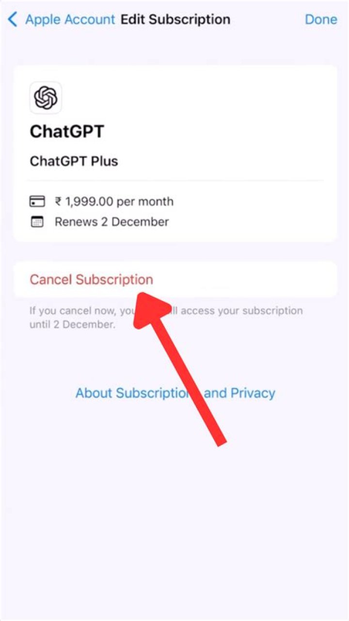 How do I cancel my 1password subscription?