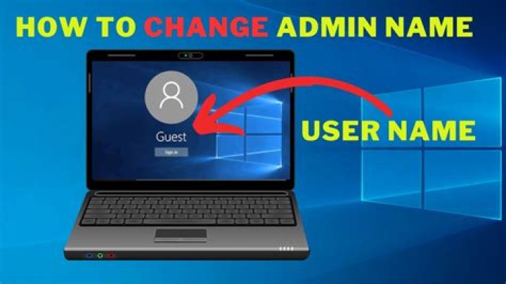 How do I change my system administrator name?