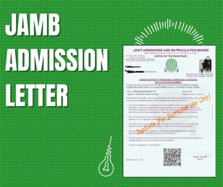 How do I check my 2015 JAMB admission letter?