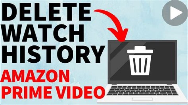 How do I clear my viewing history on Amazon Prime?