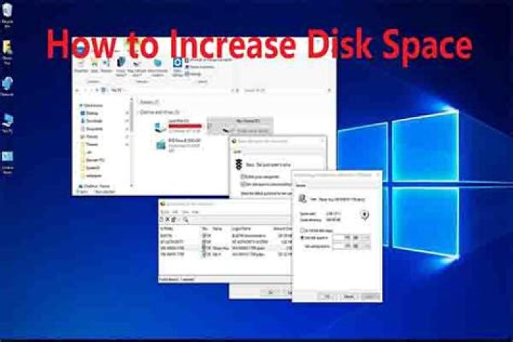 How do I increase disk space on my surface?