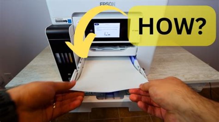 How do I load paper into my Epson printer receipt?
