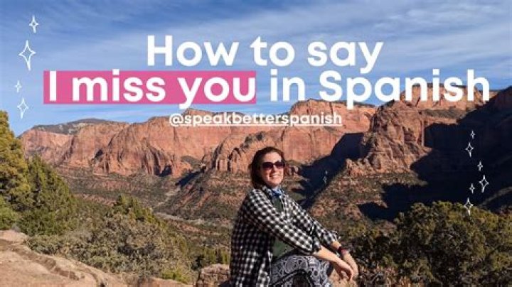 How do I say I miss my friend?