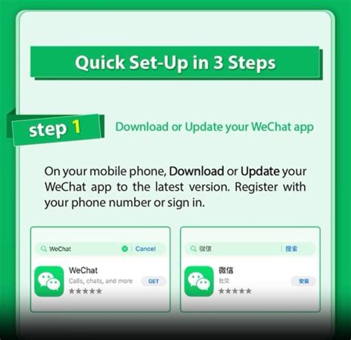 How do I set up WeChat on iPad without phone?