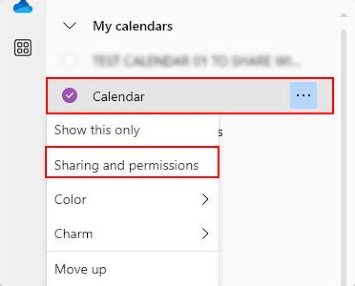 How do I stop sharing my calendar on Android?