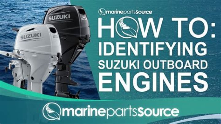 How do I tell what year my Suzuki outboard is?