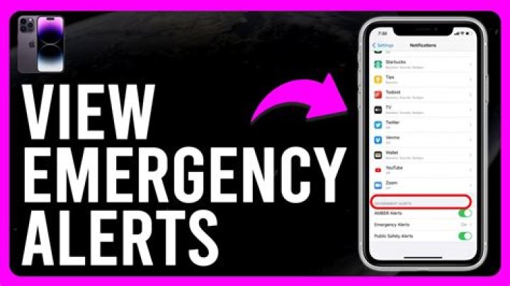 How do I turn off emergency alerts on my ZTE cymbal 2?