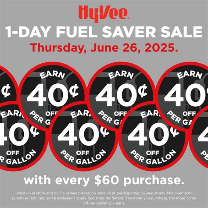 How do I use Hy Vee fuel saver?