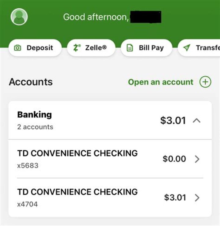 How do you access TD Bank Online?