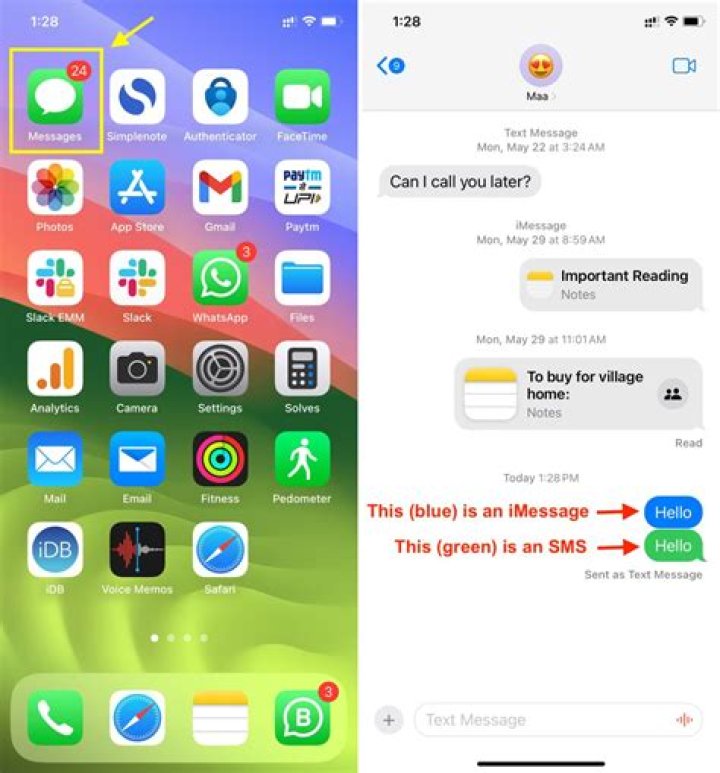 How do you block SMS on Iphone?