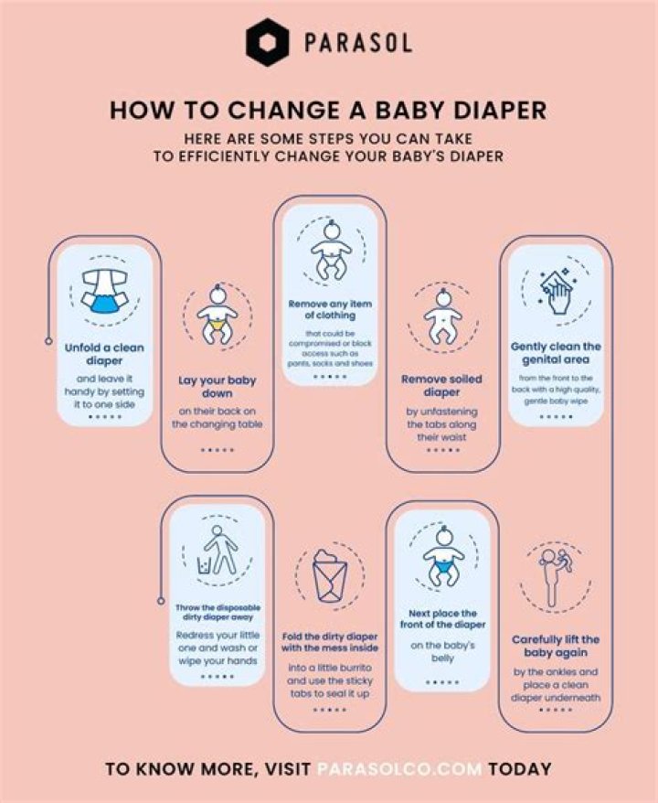 How do you change a diaper when Baby won't stay still?