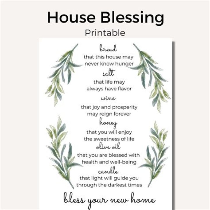 How do you christen a new home?