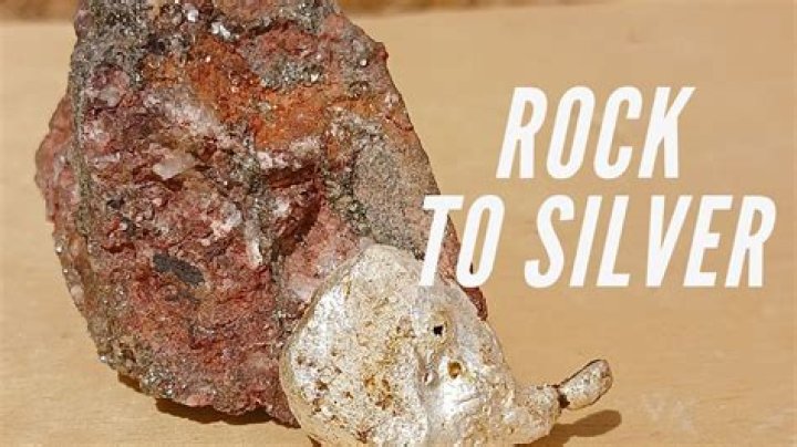 How do you get silver out of rocks?