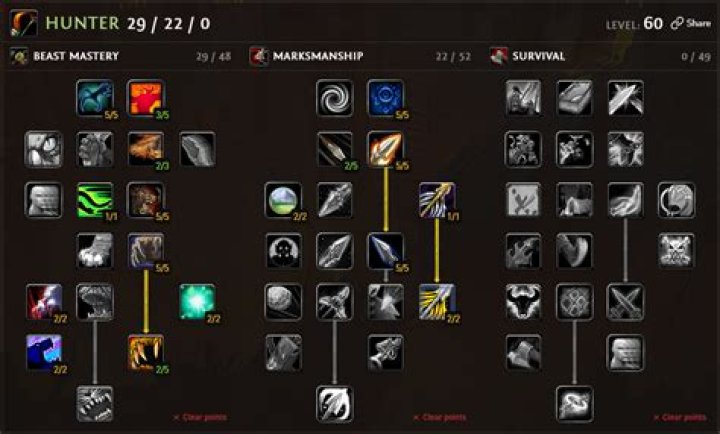 How do you spec a BM hunter?