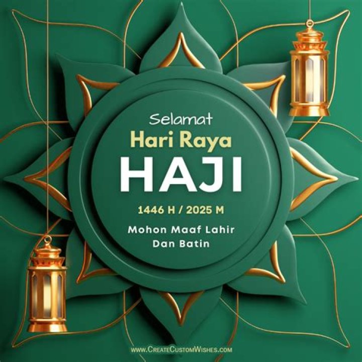 How do you wish someone Hari Raya Haji?