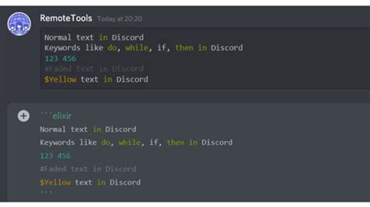 How do you write small text in discord?