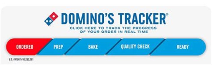How does the Domino's Tracker work?