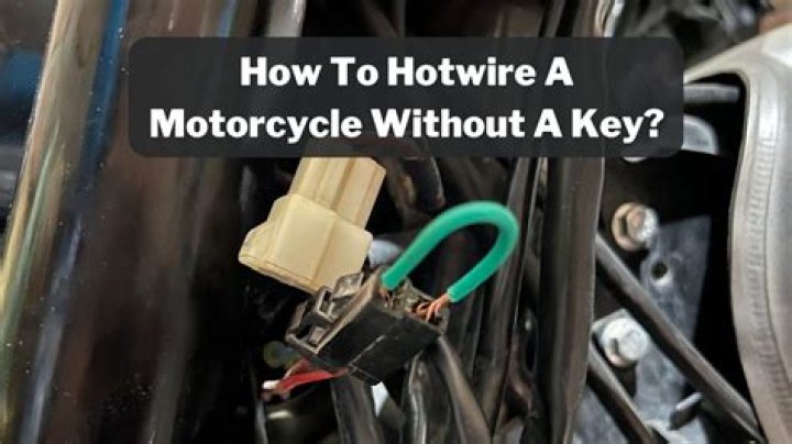 How easy is it to hotwire a motorcycle?