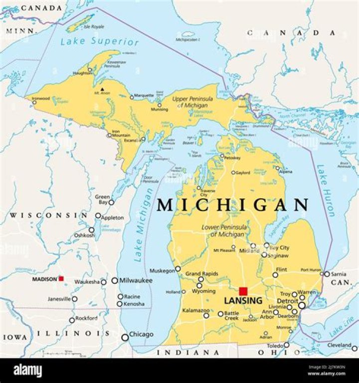 How far is East Lansing Michigan from Detroit Michigan?