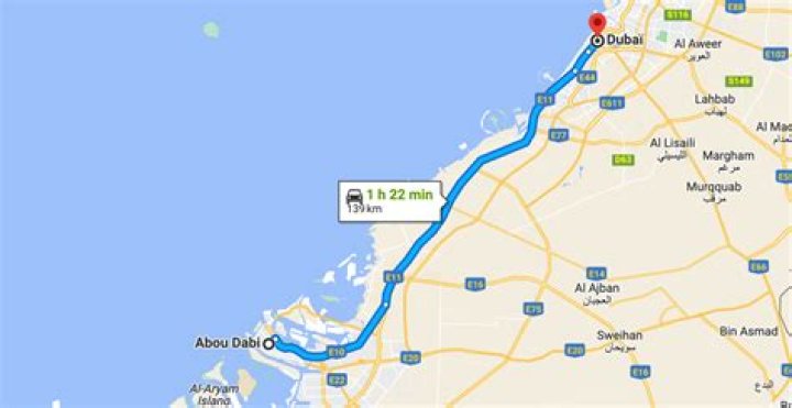 How far is Lagos to Dubai?