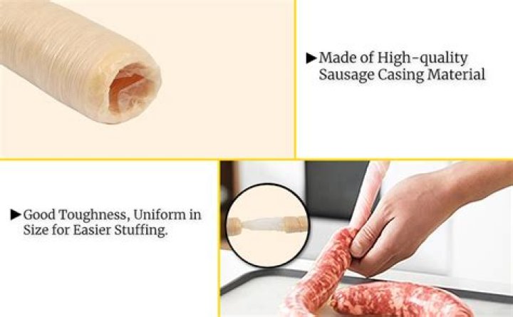 How long is a hank of sausage casing?