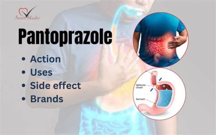 How long should I wait to eat after taking pantoprazole?