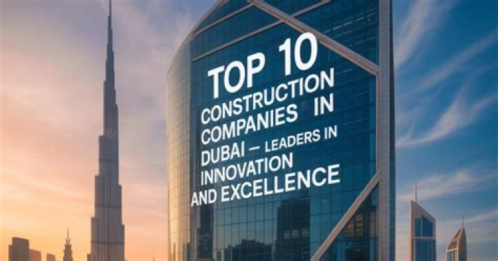 How many construction companies are in Dubai?