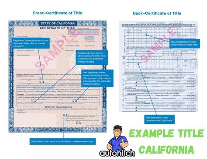 How many days do you have to transfer a car title in California?