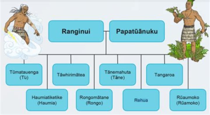 How many sons did papatuanuku have?