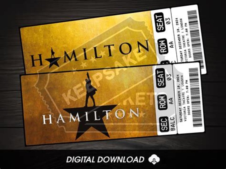 How much are tickets to Hamilton in Atlanta?
