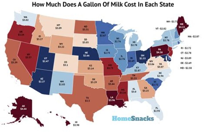 How much could a gallon of milk cost?