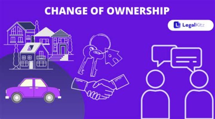 How much does it cost to change ownership of a property?