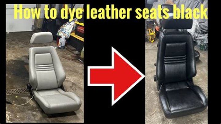 How much does it cost to re dye leather car seats?