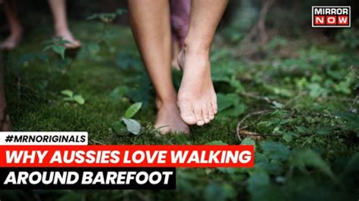 In which country barefoot walking is illegal?