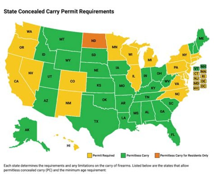 Is it illegal to conceal carry in a hospital?