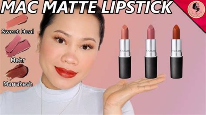 Is Mac matte lipstick drying?