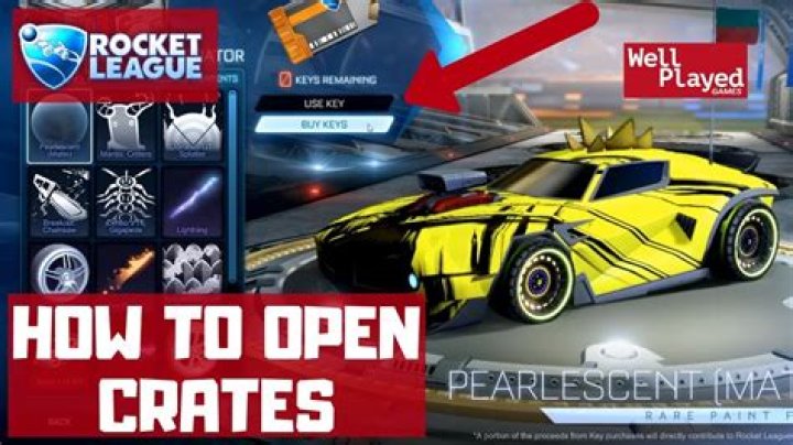 Is opening crates worth it rocket League?