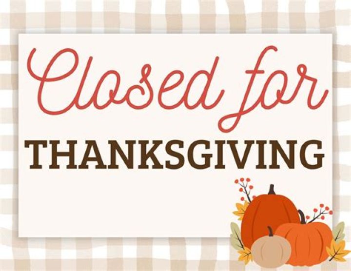 Is Sam's Club closed on Thanksgiving?