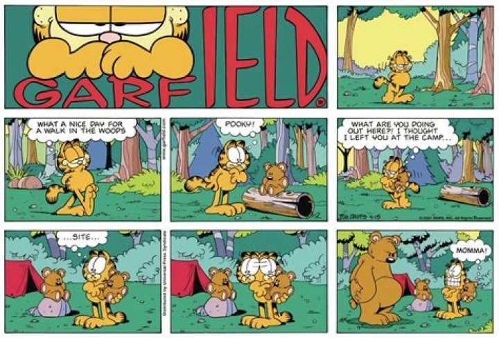 Is the last Garfield comic real?